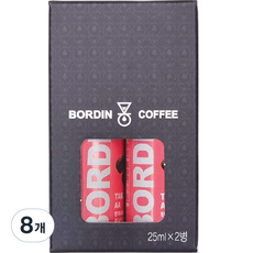 Bordin 冷萃荷蘭咖啡未稀釋坦桑尼亞, 25ml, 1瓶, 8瓶