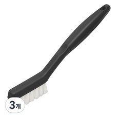 Sol&Soul 磁磚縫隙刷, 黑色, 3個