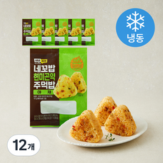 네네치킨 네꼬밥 현미 곤약 야채 주먹밥 (냉동), 100g, 12개