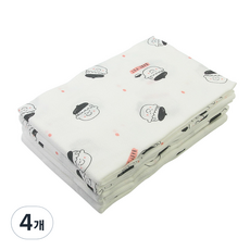 베이비베어 베이비포트 천기저귀 5p, 혼합색상, 4개