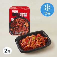 닭집아들 직화 무뼈 닭발 (냉동), 180g, 2개