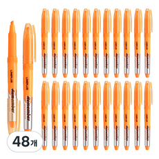 Lineplus Remember 螢光筆, 橘色, 48個