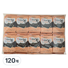 해저식품 광천 해저 들기름 김, 4g, 120개