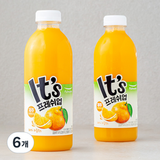 풀무원 잇츠 프레쉬업 제주 한라봉감귤 주스, 6개, 800ml