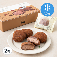 쿠캣 초코 빵빵 찹쌀떡 (냉동), 40g, 8개입, 2개