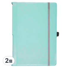 ABEL 力大牌 隨行摺疊板夾A4 66236 328 x 230 x 15.7mm, 湖綠色, 2個