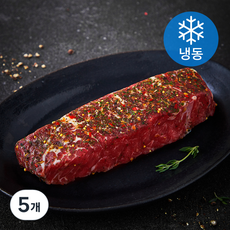 미트엔조이 시즈닝 살치살 스테이크 (냉동), 150g, 5개