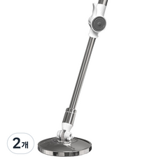 부자오빠 스테인리스 통돌이 회전걸레용 밀대봉 리필, 2개