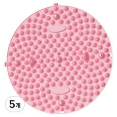 Wonteak 足部按摩指壓墊, 粉紅色, 5個