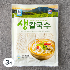 대림선 생칼국수, 800g, 3개
