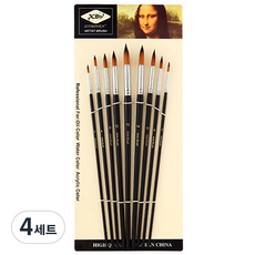 O-ON 蒙娜麗莎畫筆 A款, 9種, 4套