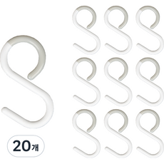 ALLGORR 防脫落固定式S型掛鉤 大, 20個