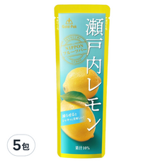 Gold-Pak 風味果汁棒 瀨戶內檸檬, 80g, 5包