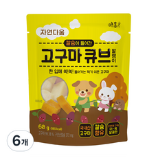 Naturalness 韓國產加鈣地瓜塊, 60g, 6包