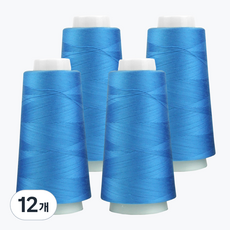 유니크 프리미엄 OWL 코아사 45수2합, 17 씨블루, 12개