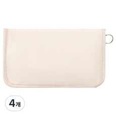 필잇 여행용 비상약 파우치 베이지, 4개