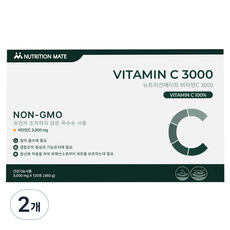 뉴트리션메이트 비타민C 3000, 2개, 120회분