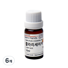 새로핸즈 클라리세이지 에센셜오일, 10ml, 6개