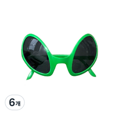 팡파티 인싸 선글라스, 외계인 그린, 6개