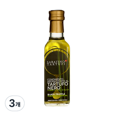 사바티노타르투피 블랙 트러플향 오일, 3개, 100ml
