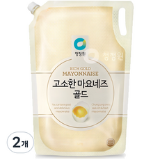 청정원 고소한 마요네즈 골드, 3.2kg, 2개