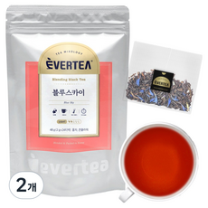 에버티 블루스카이 베리바닐라향 홍차 티백, 2개, 24개입, 2g