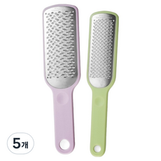 켈본 3in1 스텐 굳은살 풋파일 발각질제거기 2종 세트, 100g, 5개, 1개입