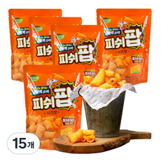 Sea Sound Fish Pop Pollack Snack Cheese 口味, 40g, 15個