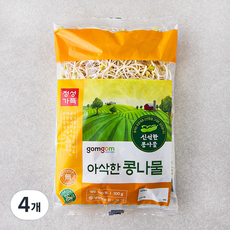 곰곰 아삭한 콩나물, 300g, 4개