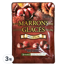 法國栗子栗子 40g*3入, 120g, 3個