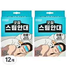 동국제약 굿잠 스팀안대, 10개입, 12개