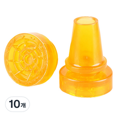 Dr.Pellis J 拐杖/手杖 替換橡膠腳套 22mm, C黃色, 10個