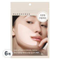 MARSHIQUE 水凝膠緊緻嘴角貼, 6包, 6片