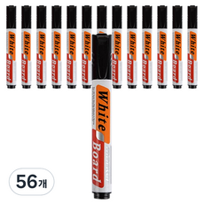 Bluemato 單支白板筆 A x-882, 黑色, 56個