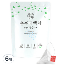 순수한집 허니부쉬차 티백, 1g, 10개입, 6개
