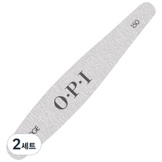 OPI Edge 銀色斑馬紋磨甲棒150, 混合顏色, 2套