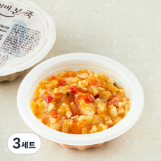 베이비본죽 유아식 반찬 한우 불고기 파스타+ 아이깐쇼 새우, 3세트