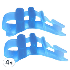 Luneon 現代雙腳通用腳趾環 藍色, 4個