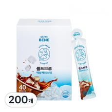 카페베네 콜드브루 액상커피스틱, 25ml, 40개입, 1개