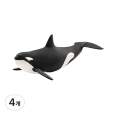 schleich 史萊奇 幼虎鯨模型 SL14836, 4個