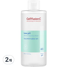 셀퓨전씨 약산성 패리어 클렌징 워터, 300ml, 2개