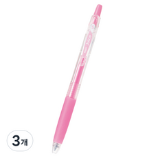 파이롯트 중성펜 쥬스 파스텔 0.5mm, 파스텔핑크, 3개