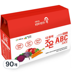조은 내 몸에 조은 ABC 과채주스, 90개, 100ml