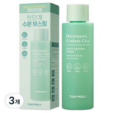 토니모리 어성초시카 퀵 카밍 토너, 200ml, 3개