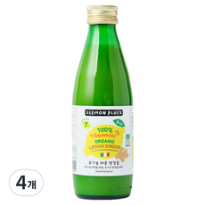 레몬플러스 유기농 레몬플러스 레몬 생강즙, 4개, 250ml