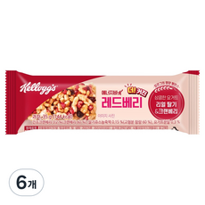 켈로그 에너지바 K 레드베리, 35g, 6개