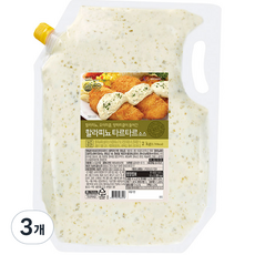 Chefone 大醬 墨西哥辣椒塔塔醬, 3個, 2kg