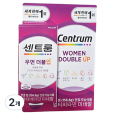 Centrum 善存 女性綜合維他命 Double Up, 112錠, 2個