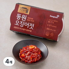 동원 오징어젓, 180g, 4개