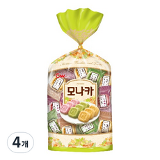 청우 종합모나카 + 리본, 450g, 4개